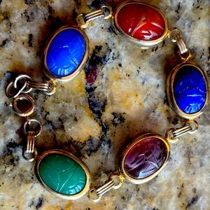 Colorful Gemstone Bracelet